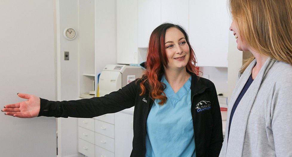 Sammi at Park City Dentistry working