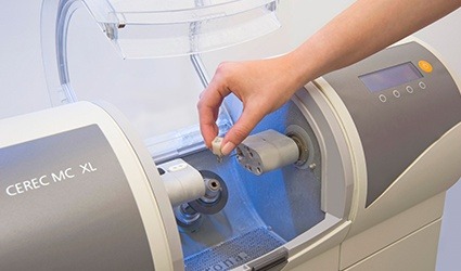 CEREC milling unit